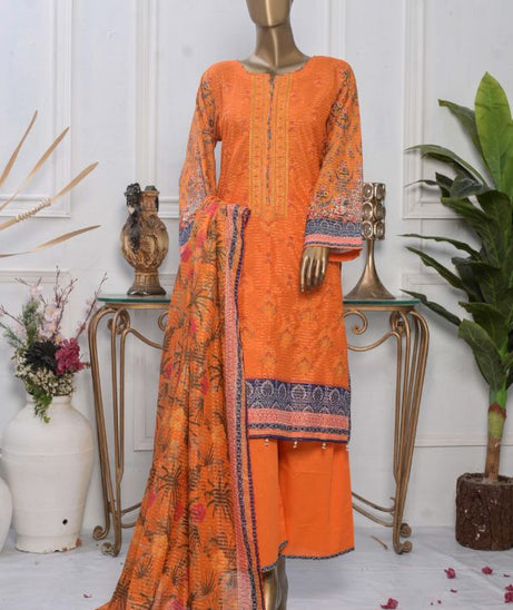 LuckyTex Zauq-e-Libas Lawn`22 D#2208