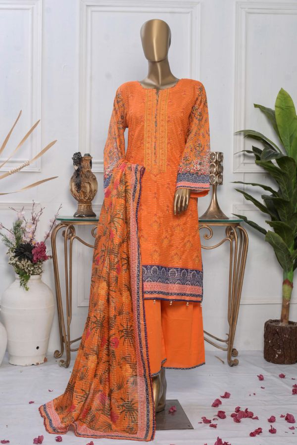 LuckyTex Zauq-e-Libas Lawn`22 D#2208