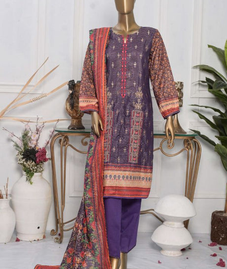 LuckyTex Zauq-e-Libas Lawn`22 D#2209