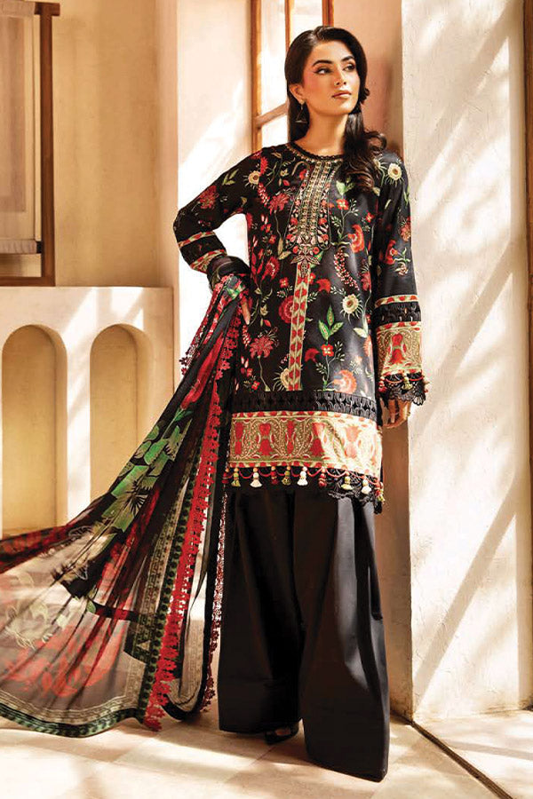 M Basics Unstitched Eid Lawn`25 D#01A
