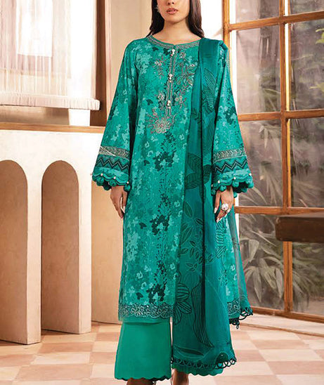 M Basics Unstitched Eid Lawn`25 D#10A