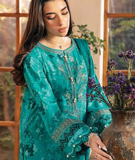 M Basics Unstitched Eid Lawn`25 D#10A