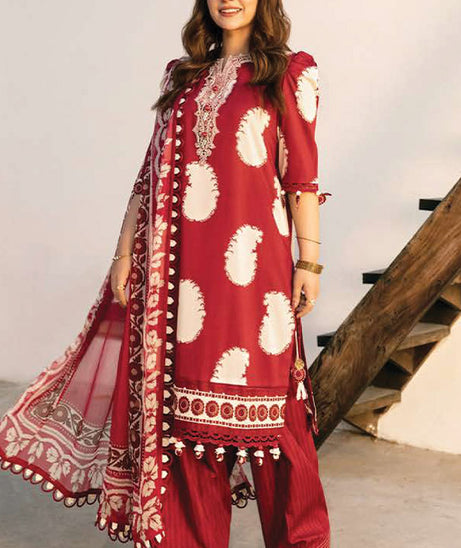 M Basics Unstitched Eid Lawn`25 D#11A