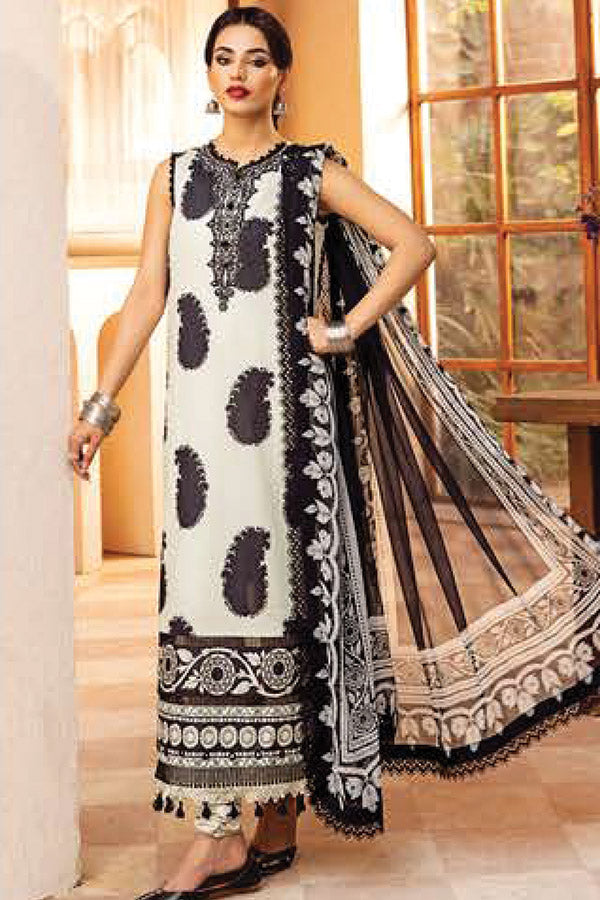 M Basics Unstitched Eid Lawn`25 D#11B