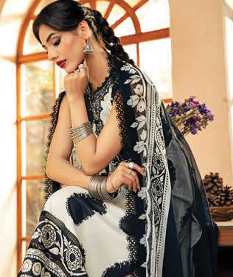M Basics Unstitched Eid Lawn`25 D#11B
