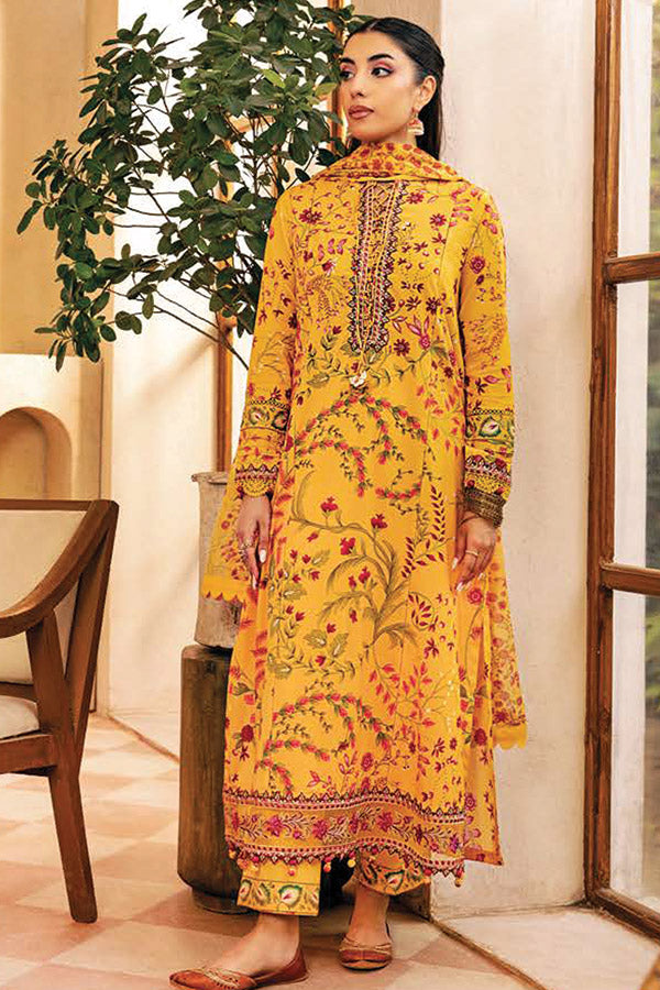 M Basics Unstitched Eid Lawn`25 D#12A