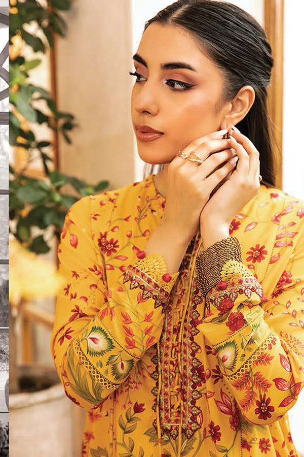 M Basics Unstitched Eid Lawn`25 D#12A