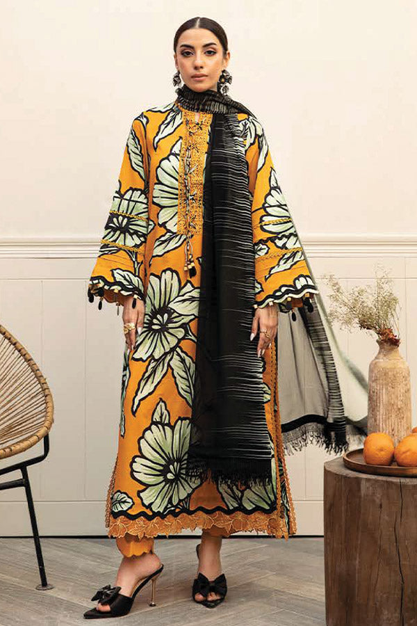 M Basics Unstitched Eid Lawn`25 D#02A