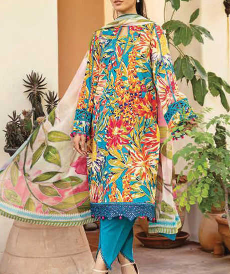 M Basics Unstitched Eid Lawn`25 D#03A