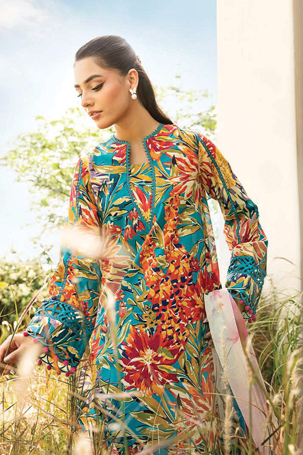 M Basics Unstitched Eid Lawn`25 D#03A