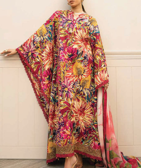 M Basics Unstitched Eid Lawn`25 D#03B