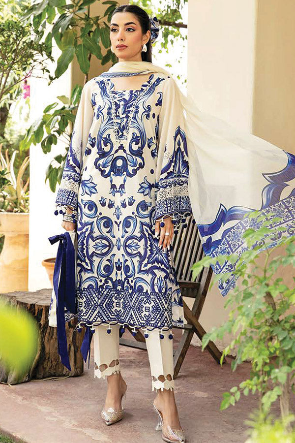 M Basics Unstitched Eid Lawn`25 D#04A