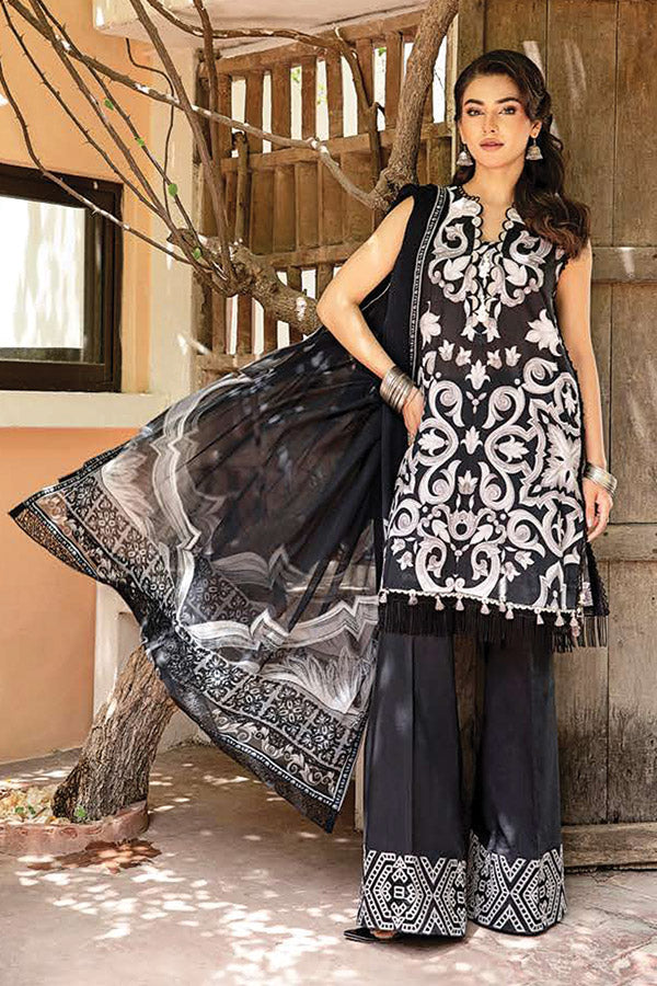 M Basics Unstitched Eid Lawn`25 D#04B