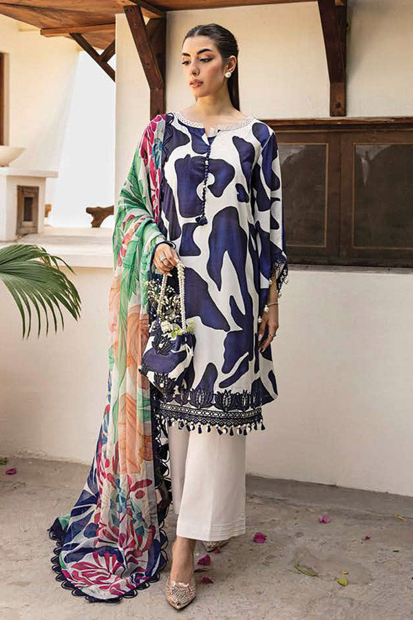 M Basics Unstitched Eid Lawn`25 D#05B