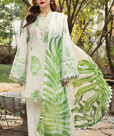 M Basics Unstitched Eid Lawn`25 D#06B
