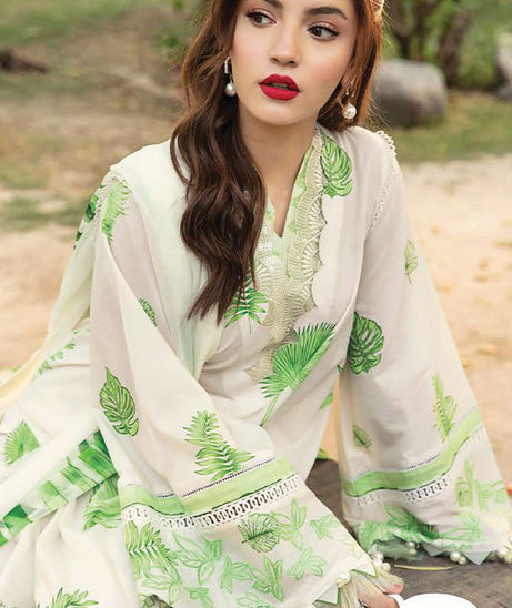 M Basics Unstitched Eid Lawn`25 D#06B