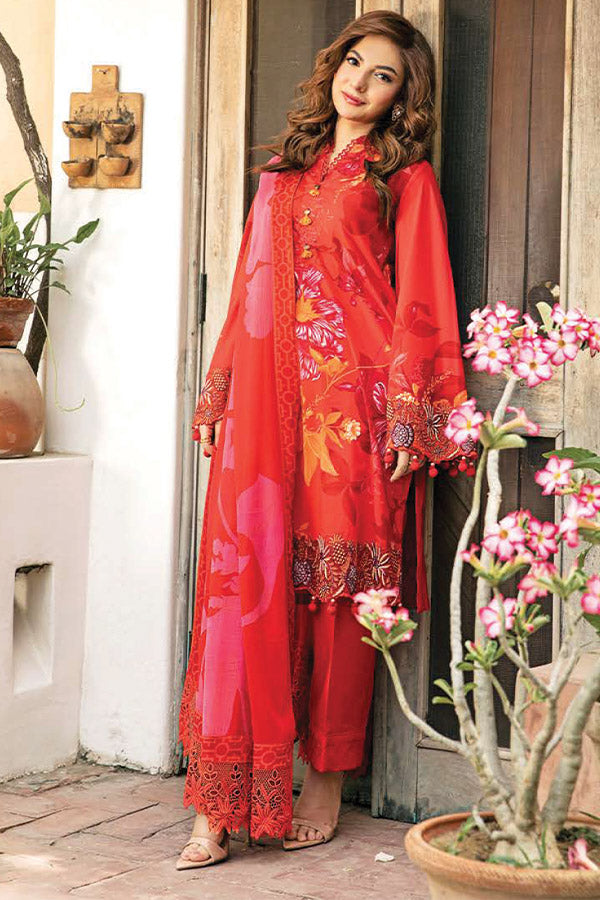 M Basics Unstitched Eid Lawn`25 D#07A