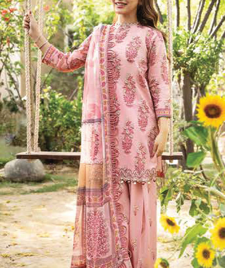 M Basics Unstitched Eid Lawn`25 D#08A