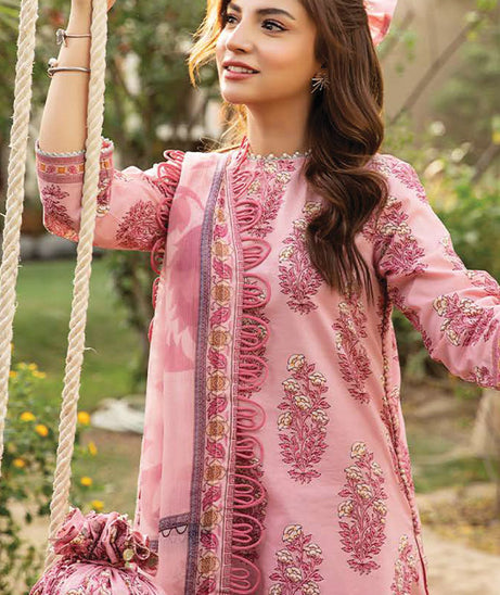 M Basics Unstitched Eid Lawn`25 D#08A