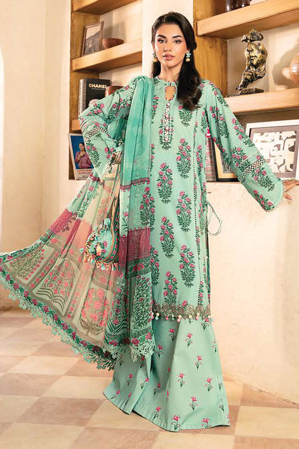 M Basics Unstitched Eid Lawn`25 D#08B