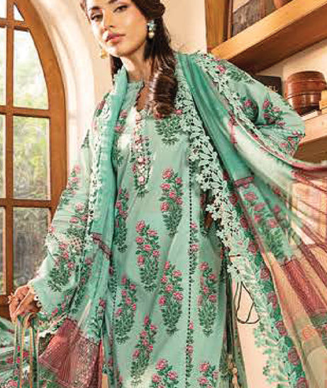 M Basics Unstitched Eid Lawn`25 D#08B