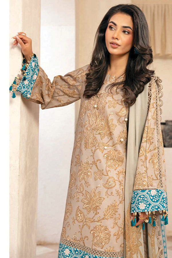 M Basics Unstitched Eid Lawn`25 D#09B