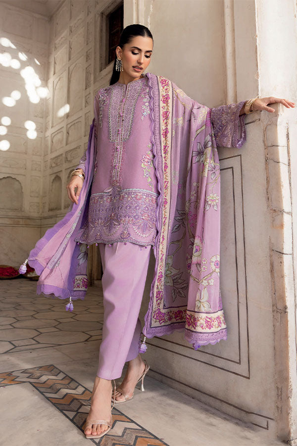 M.Basics Unstitched Winter Festive`25 D#2 (Lilac)
