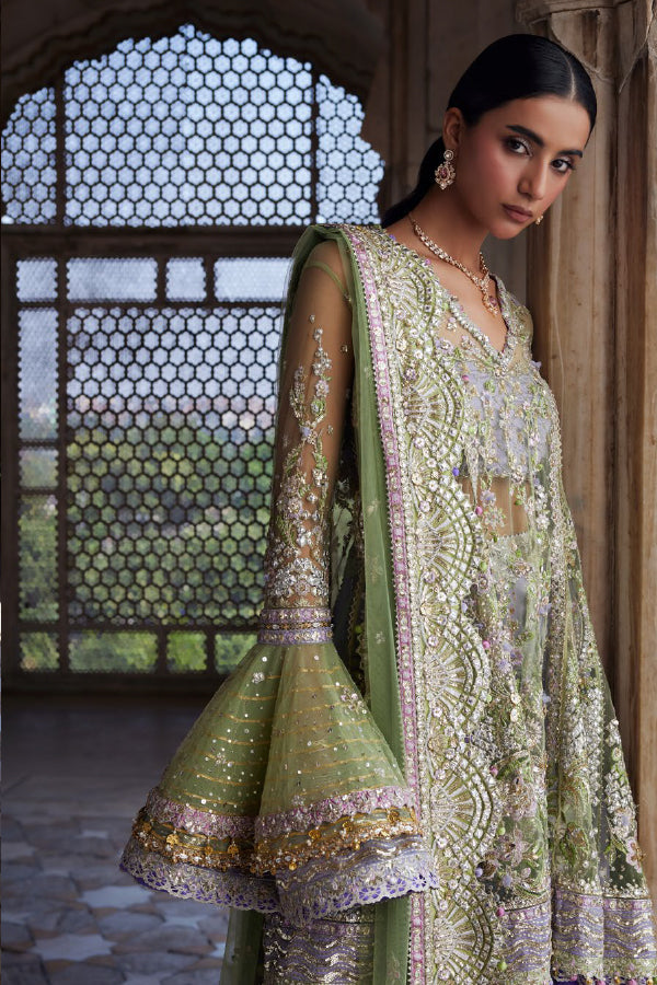 Zaha Gossamer Unstitched Wedding Festive`25 (D#07)