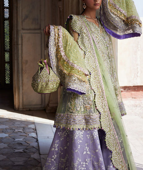 Zaha Gossamer Unstitched Wedding Festive`25 (D#07)