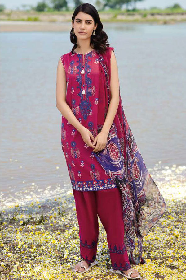 M.Basics Unstitched Eid-II Lawn'24 D#12B