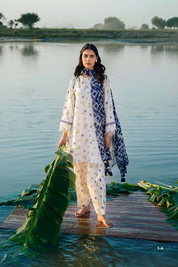 M.Basics Unstitched Eid-II Lawn'24 D#1A