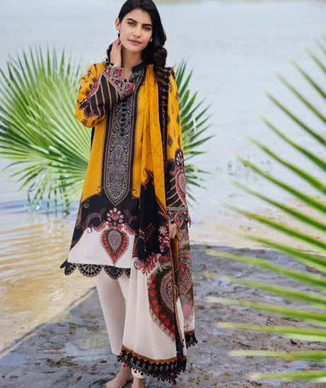 M.Basics Unstitched Eid-II Lawn'24 D#7B