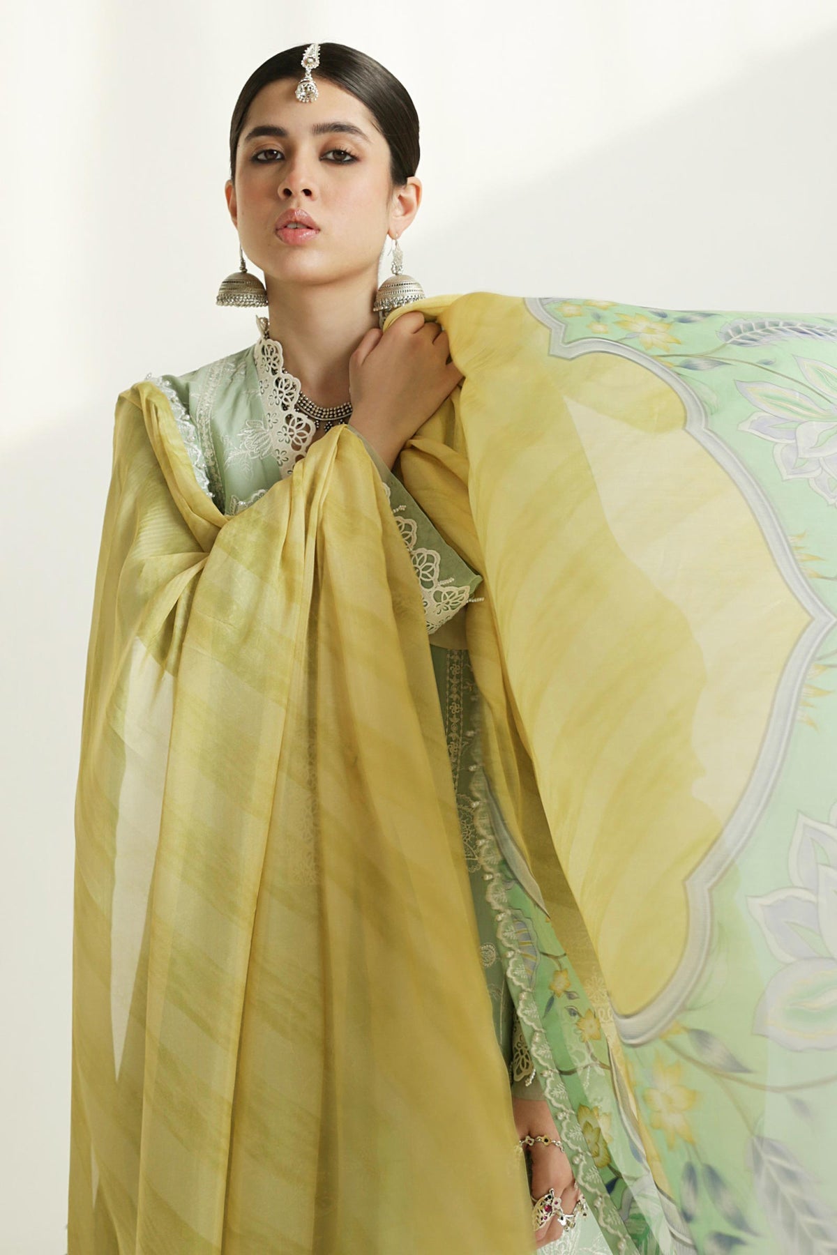 Zara Shahjahan Lawn Unstitched 2024 MAHI-1B