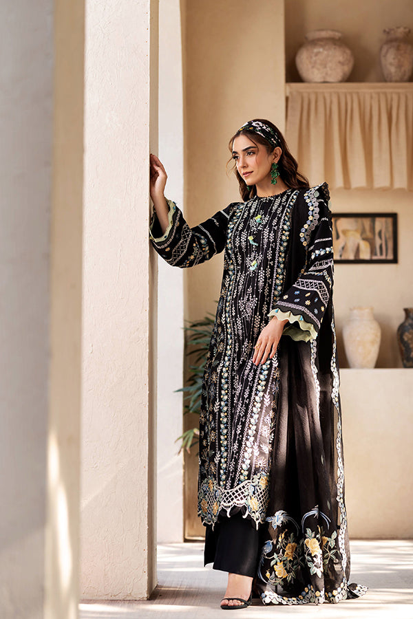 Maryam Hussain Luxury Lawn'25 (Dawn)