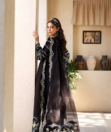 Maryam Hussain Luxury Lawn'25 (Dawn)