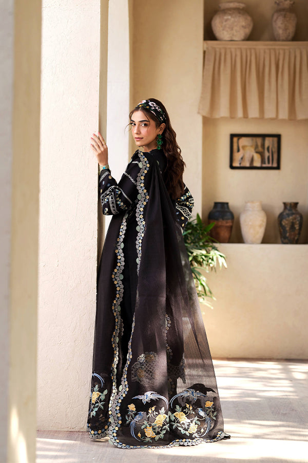 Maryam Hussain Luxury Lawn'25 (Dawn)