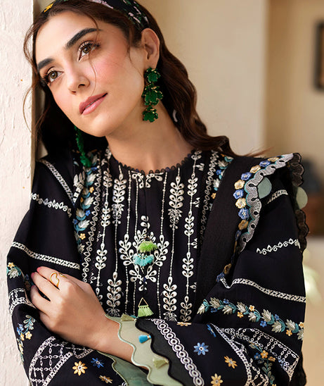 Maryam Hussain Luxury Lawn'25 (Dawn)