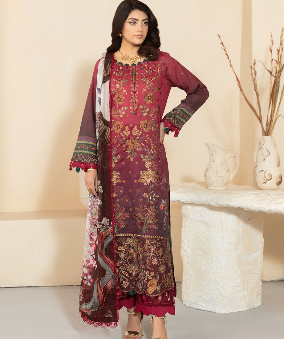 Ramsha Mashaal L/Lawn'25 Vol-13 D#1303