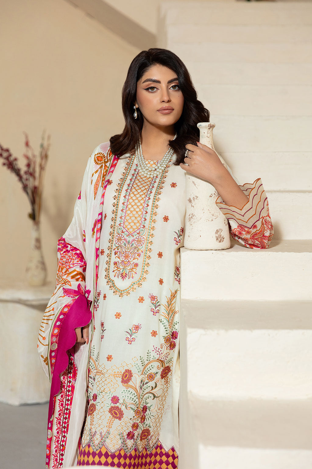 Ramsha Mashaal L/Lawn'25 Vol-13 D#1308