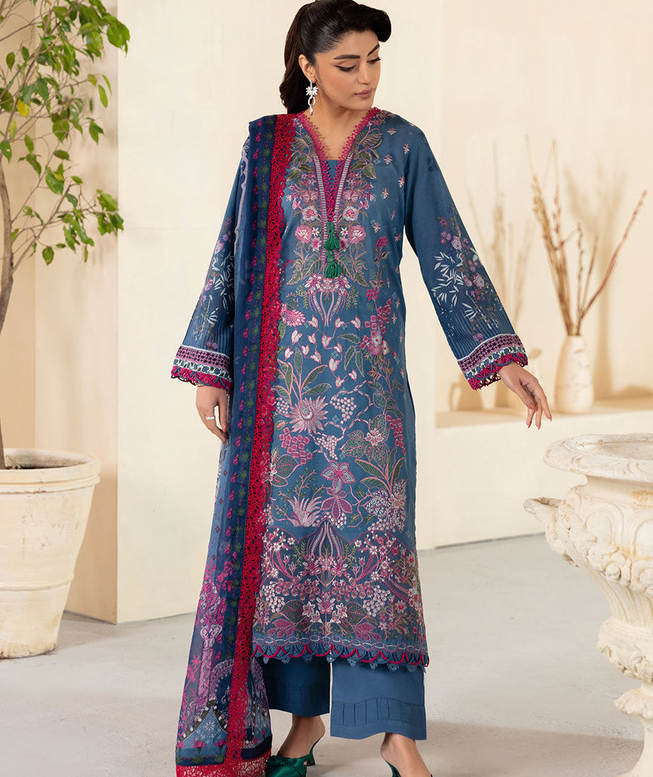Ramsha Mashaal L/Lawn'25 Vol-13 D#1305