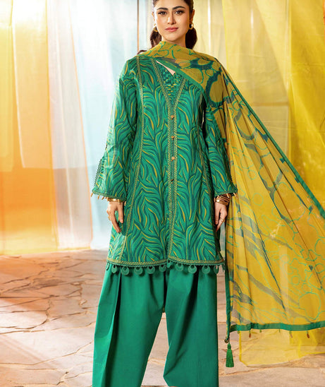 M Basic Unstitched Lawn`25 D#4-A