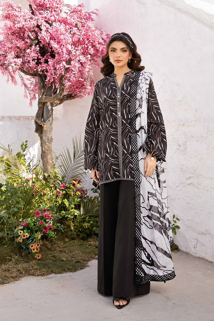 M Basic Unstitched Lawn`25 D#4-B