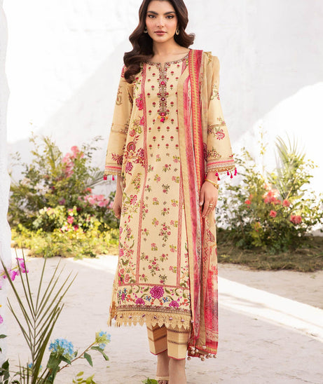 M Basic Unstitched Lawn`25 D#5-A