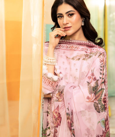 M Basic Unstitched Lawn`25 D#5-B