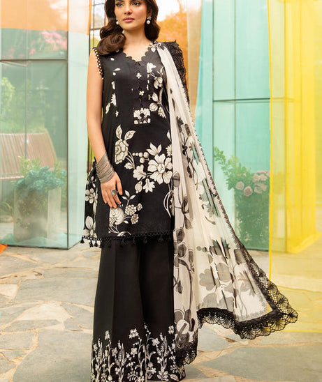 M Basic Unstitched Lawn`25 D#6-B
