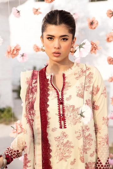M Basic Unstitched Lawn`25 D#8-A