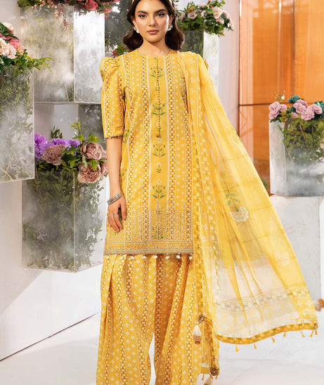 M Basic Unstitched Lawn`25 D#11-A