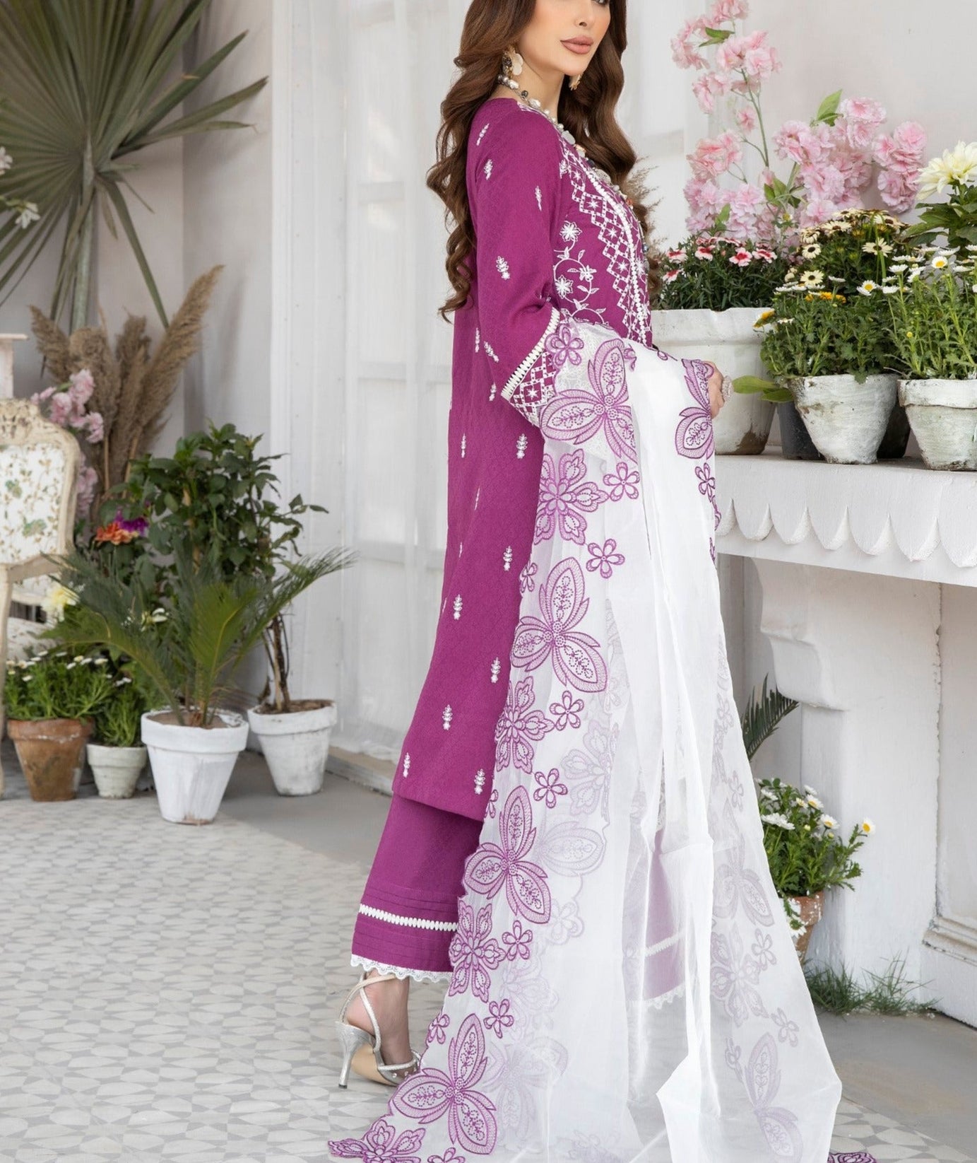 Mohagni Emb Dobby Lawn`23 MGZ#3