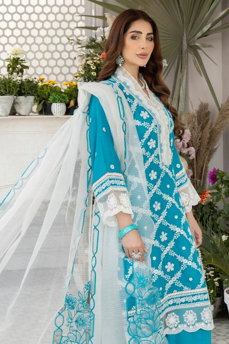 Mohagni Emb Dobby Lawn`23 MGZ#5