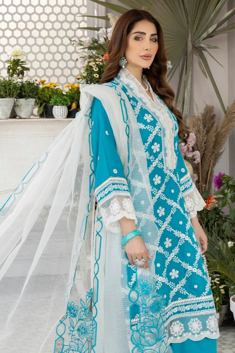 Mohagni Emb Dobby Lawn`23 MGZ#5